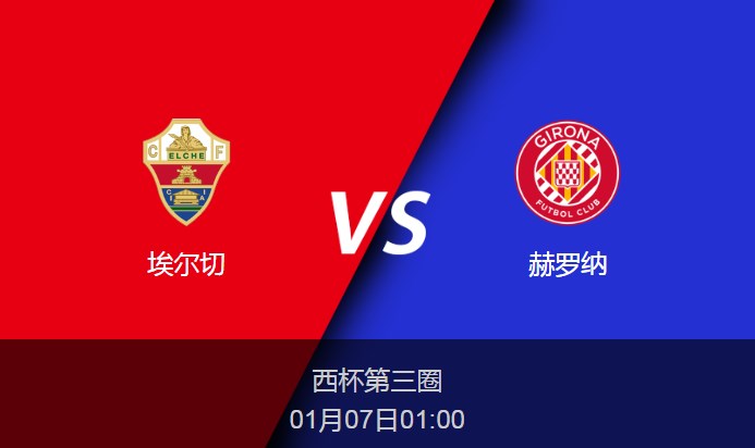 西杯前瞻：埃尔切vs赫罗纳比分预测分析