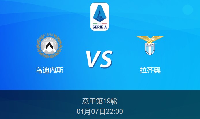 意甲前瞻：乌迪内斯vs拉齐奥比分预测分析