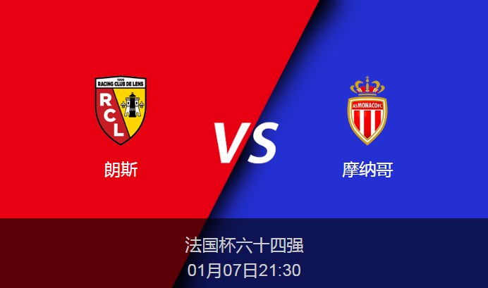 法国杯：朗斯vs摩纳哥比分预测前瞻分析