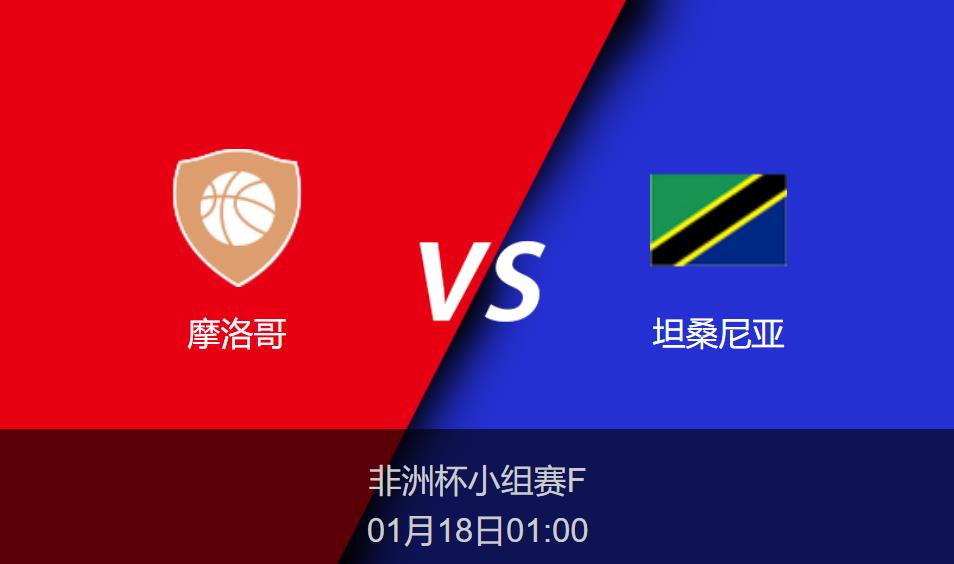 非洲杯前瞻：摩洛哥vs坦桑尼亚比分预测 坦桑尼亚能否逆袭？