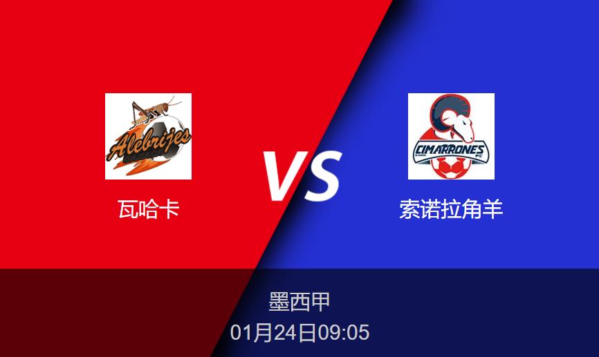墨西甲分析：瓦哈卡vs索诺拉角羊比分预测前瞻