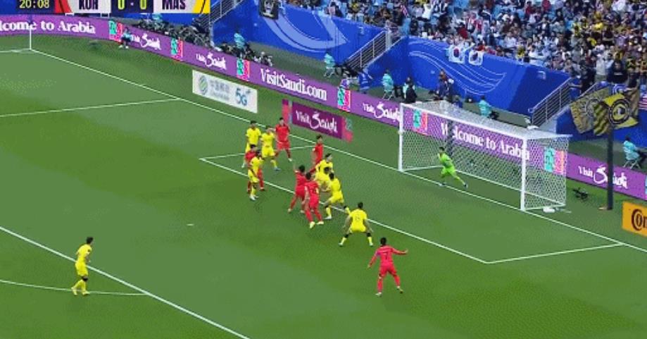 亚洲杯戏剧性一战：韩国遭马来西亚3-3逼平，小组第二出线避开日本