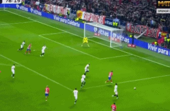 国王杯1/4决赛：马德里竞技主场1-0险胜塞维利亚，晋级西班牙国王杯四强