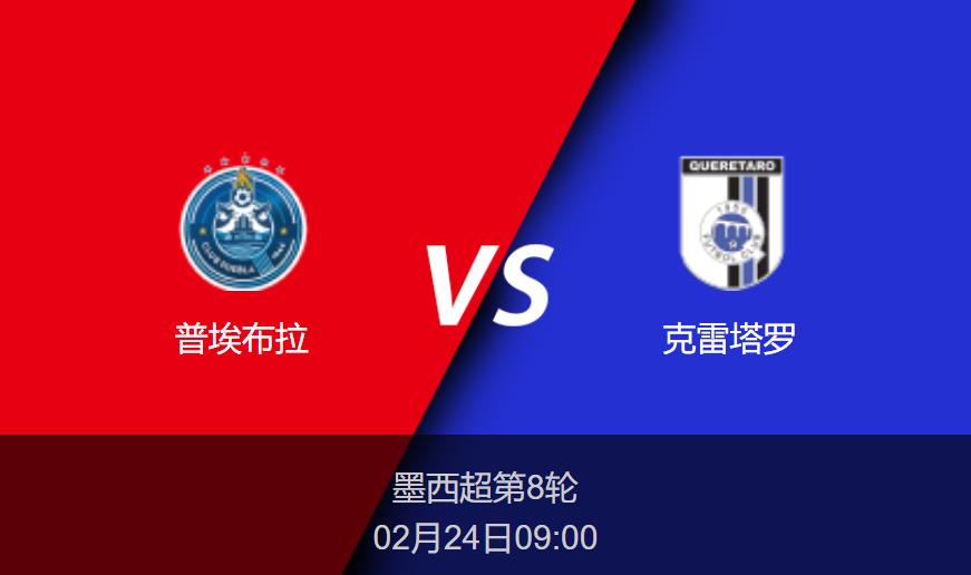 墨西超：普埃布拉vs克雷塔罗比分预测前瞻分析