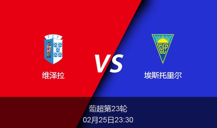 葡超：维泽拉vs埃斯托里尔比分预测前瞻分析