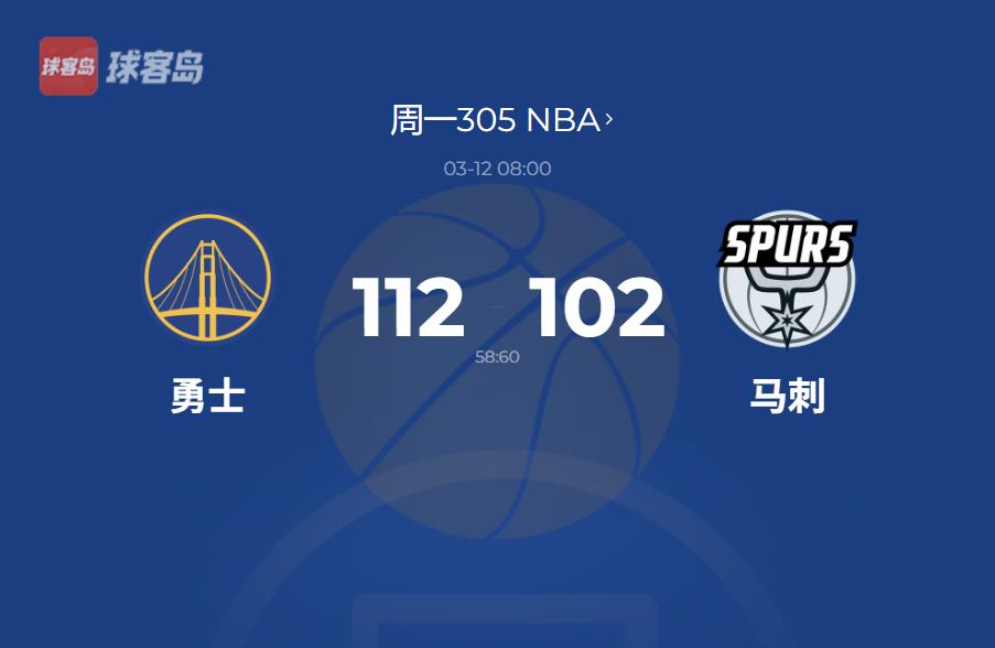 NBA：勇士逆袭！保罗与克莱联袂导演大翻盘，马刺文班亚马复出无功而返