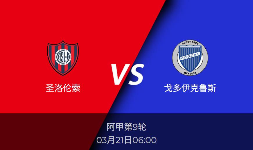 阿甲：圣洛伦索vs戈多伊克鲁斯比分预测前瞻分析