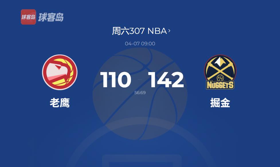 NBA：穆雷复出，约基奇三双，掘金重返西部榜首