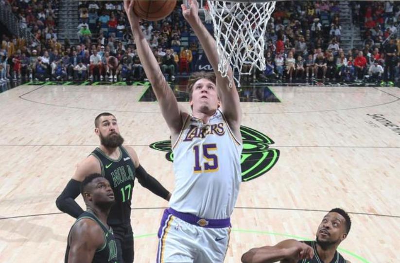 NBA战报：詹姆斯40000分里程碑达成，湖人收官战124-108鹈鹕